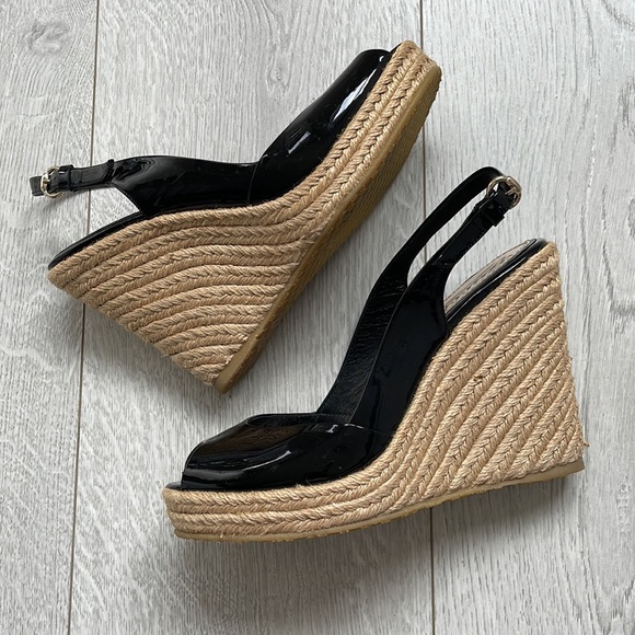 Gucci Platform Sandals Patent Leather Size 36 - Picture 10 of 15